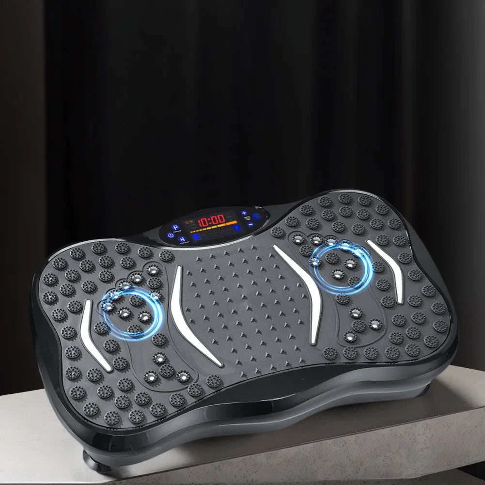 Vibration Plate Exercise Machine Bluetooth-Compatible Rhythm Full Body Shaker Adjustable Speed Weight Loss Fat Shaking Machines